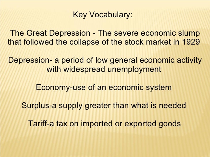 Binary options vocabulary