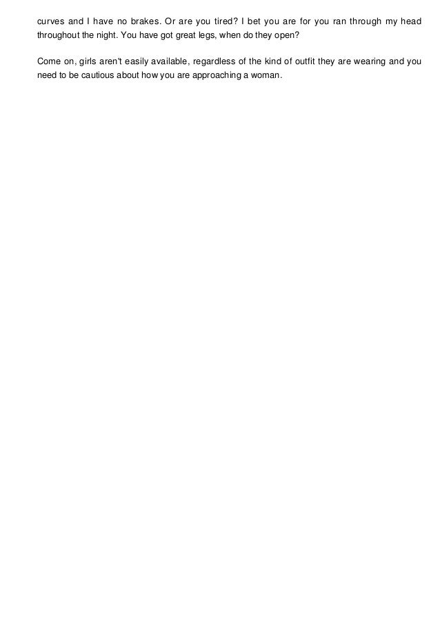 Great Pickup Lines How To Seduce And Attract Girls With Red