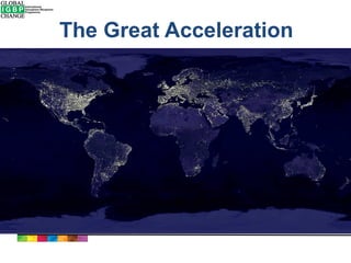 The Great Acceleration

 