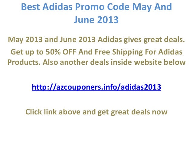 adidas promo code free shipping