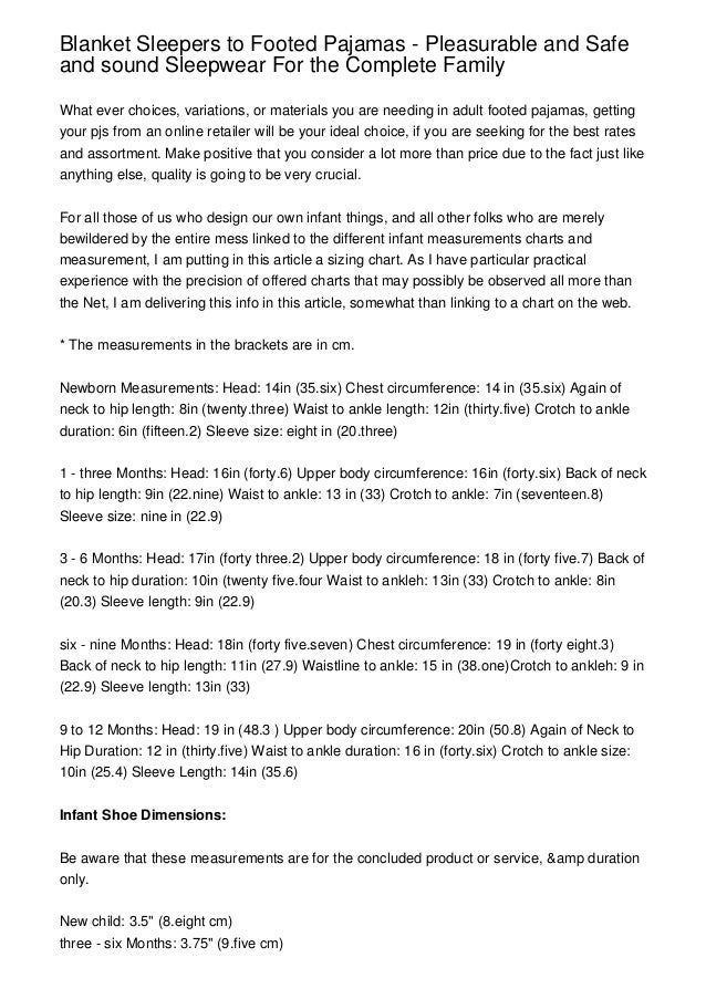 footed blanket sleepers