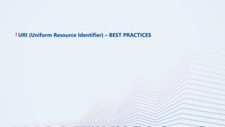 URI (Uniform Resource Identifier) – BEST PRACTICES
 