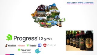 FIRST, LET US KNOW EACH OTHER
12 yrs+
 