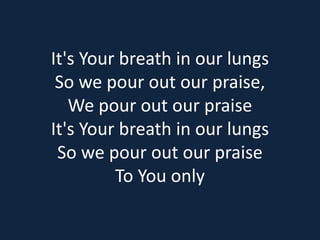 Great are you Lord | PPTX