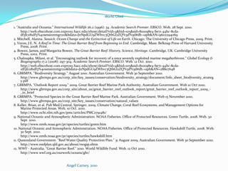 Lots of the species that are native to the Great Barrier Reef, and only found there are becoming endangered!