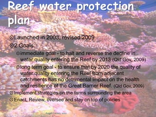 Great barrier reef presentation