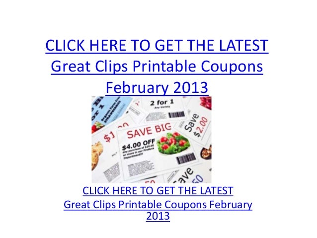 Great Clips Printable Coupons February 2013 - Great Clips ...