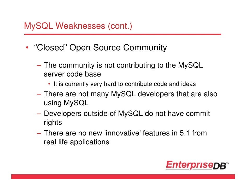 postgresql vs mysql