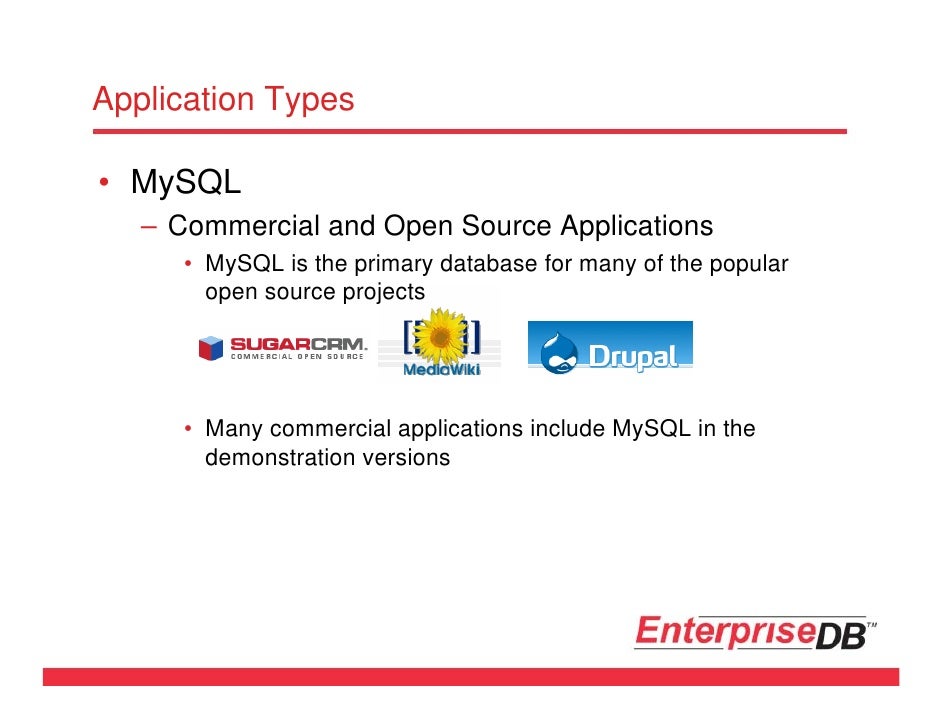 postgresql vs mysql