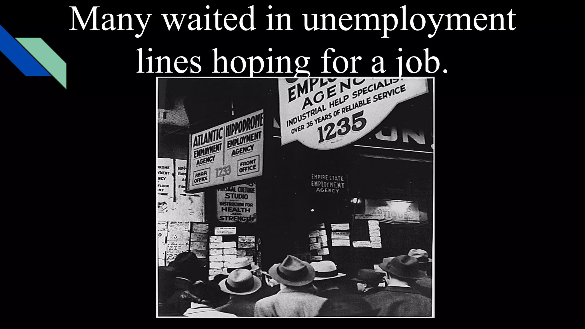 Great depression of the 30s affected the world economy (1) | PPT