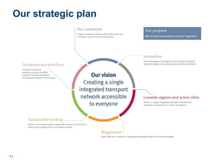 4 |
Our strategic plan
 