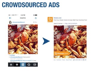 CROWDSOURCED ADS
 