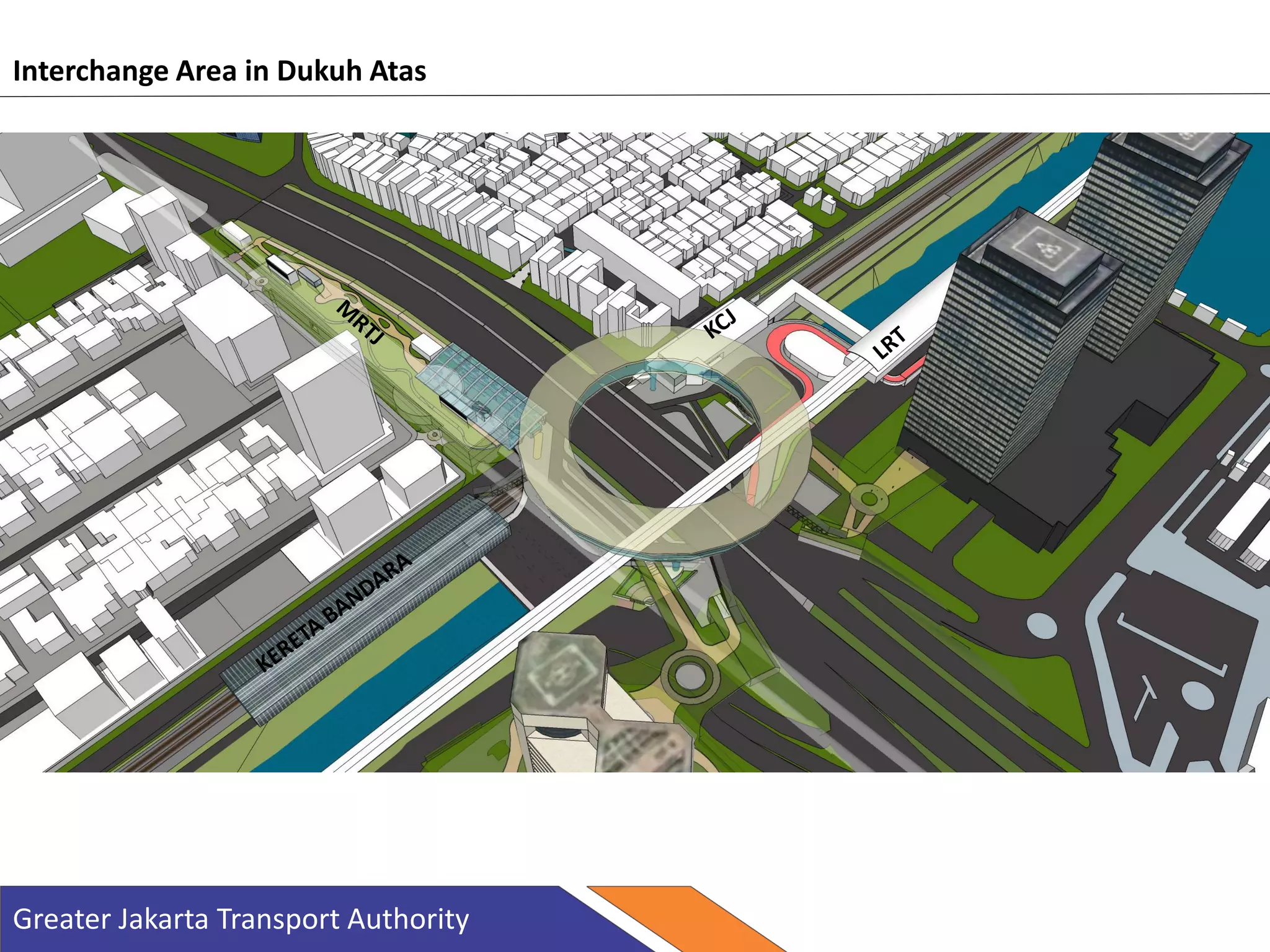 Interchange Area in Dukuh Atas
Greater Jakarta Transport Authority
 