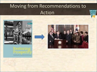 Moving from Recommendations to
Action
 