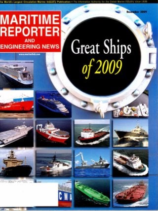 Article du magazine 'Marine Reporter & Engineering News'