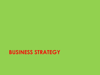 BUSINESS STRATEGY
 