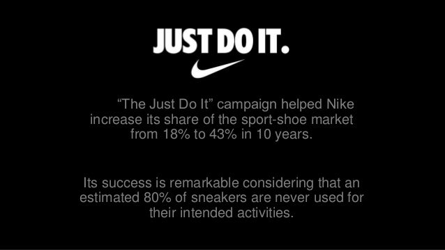 nike just do it campaign success