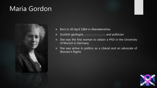 Maria Gordon Greatest scottish inventors and inventions | PPTX