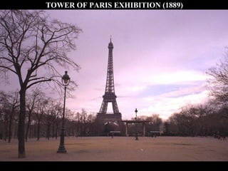 TOWER OF PARIS EXHIBITION (1889) 
