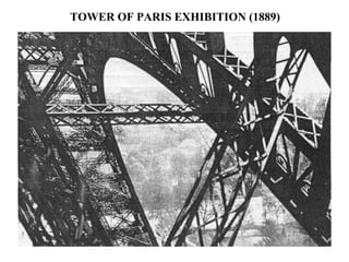 TOWER OF PARIS EXHIBITION (1889) 