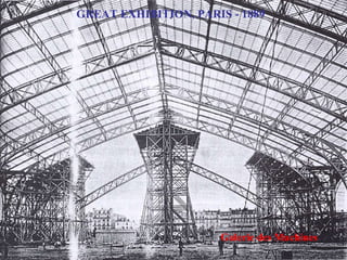 GREAT EXHIBITION, PARIS - 1889 Galerie des Machines 