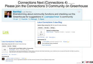 Connections Next (Connections 4) ……
 Please join the Connections 3 Community on Greenhouse




Link
 
