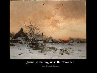 January: Cernay, near Rambouillet Léon-Germain Pelouse 
