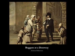 Beggars at a Doorway Abraham Willemsens 