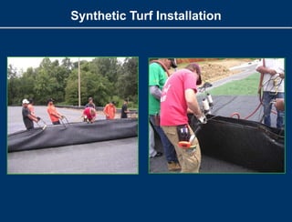 Synthetic Turf Installation
 