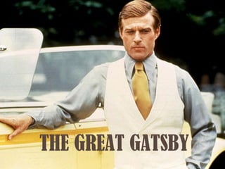 The Lost
Generation
and the Cultural Context of…




         THE GREAT GATSBY
 