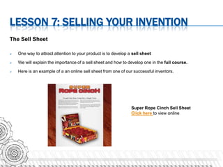 Inventors Online Course Sample | PPTX