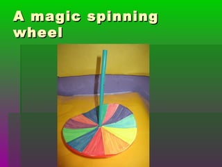 A magic spinningA magic spinning
wheelwheel
 