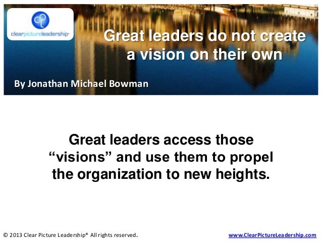 What Great Leaders Do