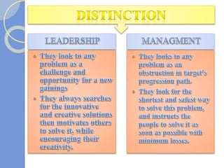 Great Managers - Great Leaders