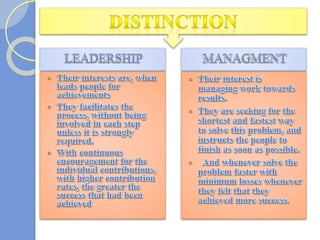 Great Managers - Great Leaders