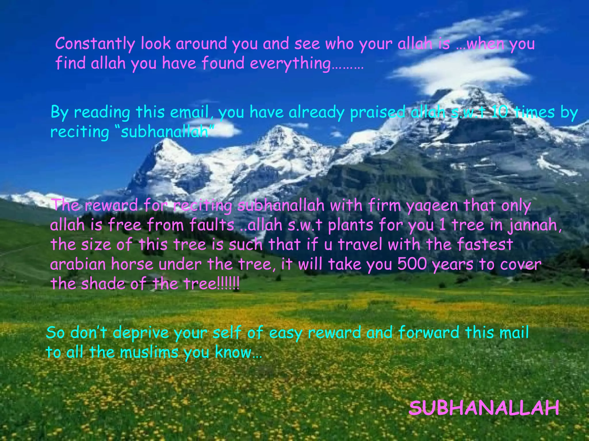 Greatness Of Allah S.W.T | PPS | Islam | Religion & Spirituality