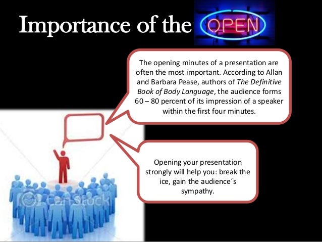 good openings for presentations