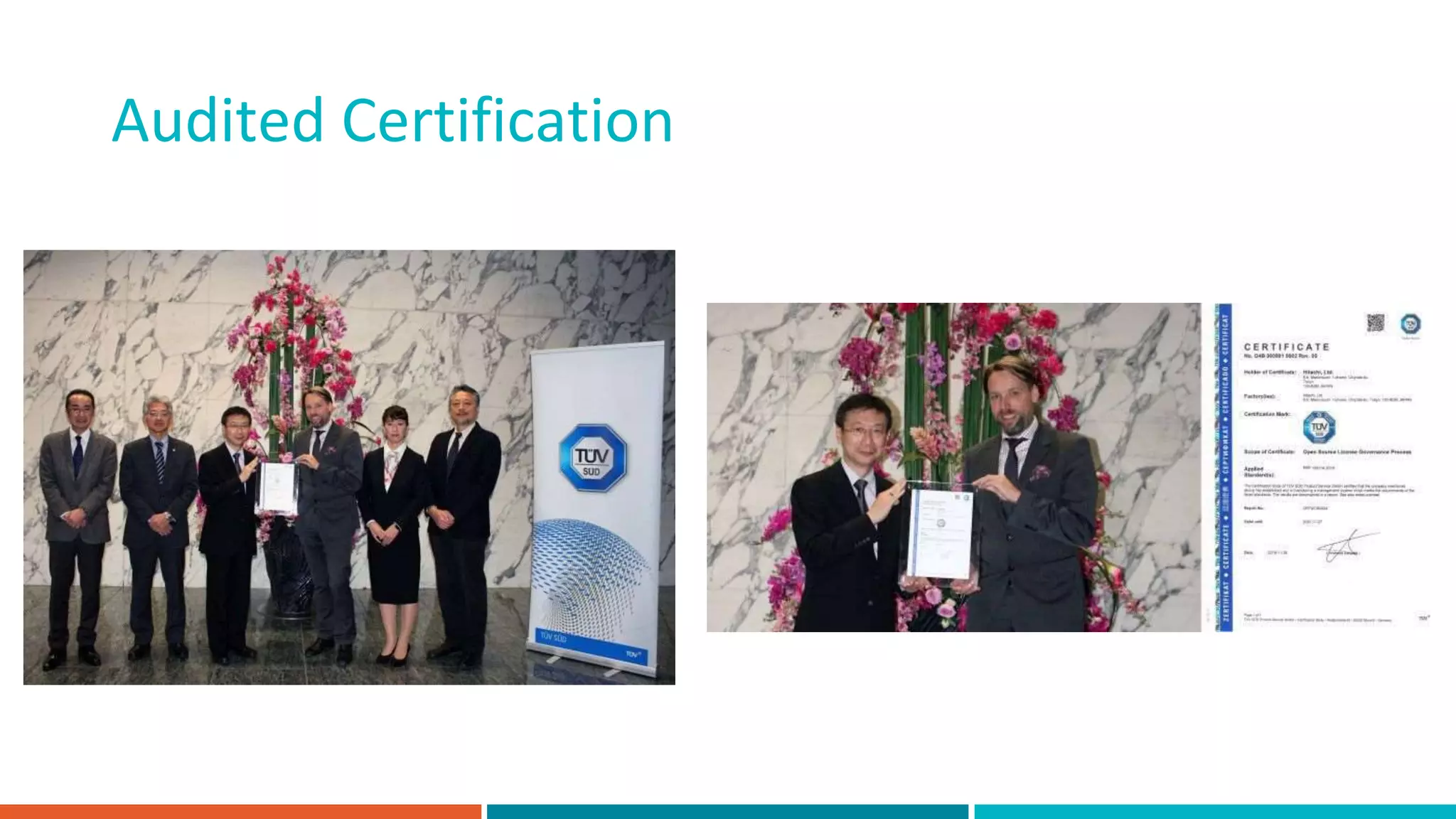 Audited Certification