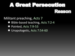 Great Persecution Ppt