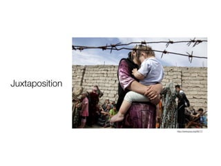 Juxtaposition
http://www.poyi.org/68/17/
 