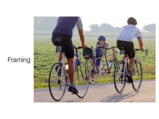 Framing
http://digital-photography-school.com/25-images-using-framing-in-composition-weekly-inspiration
Natural framing
is when you
use an element
within your
image to frame
the subject.
This draws the
eye into the
photo and
highlights the
actual subject.
 