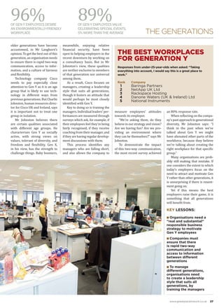 Great Place To Work 2010 UK Report