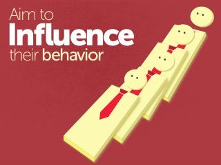 Influencetheirbehavior
Aim to
 