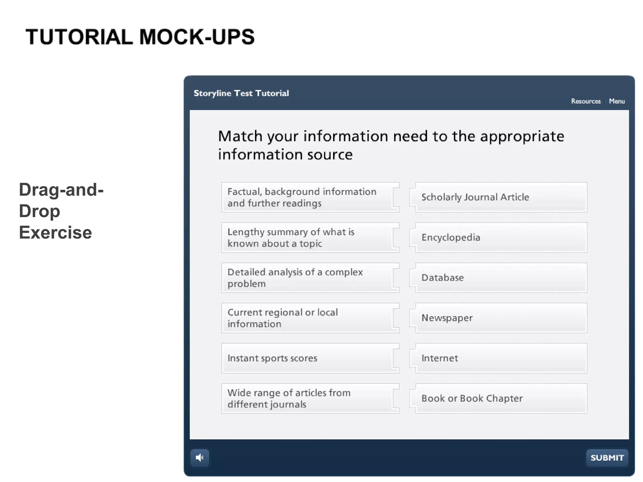 Drag-and-
Drop
Exercise
 