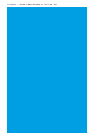 26  Legislating for the United Kingdom’s withdrawal from the European Union
 