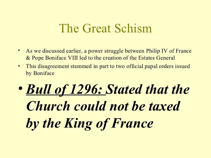 Great schism Great schism