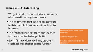 Trecher Inset Training Great Teaching Framework for teacher training -INSET PRIMARY.pptx