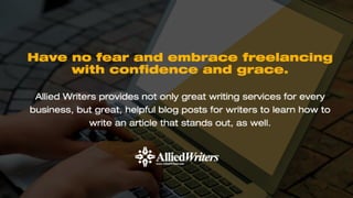 Great Tips to a Successful Freelance Writing