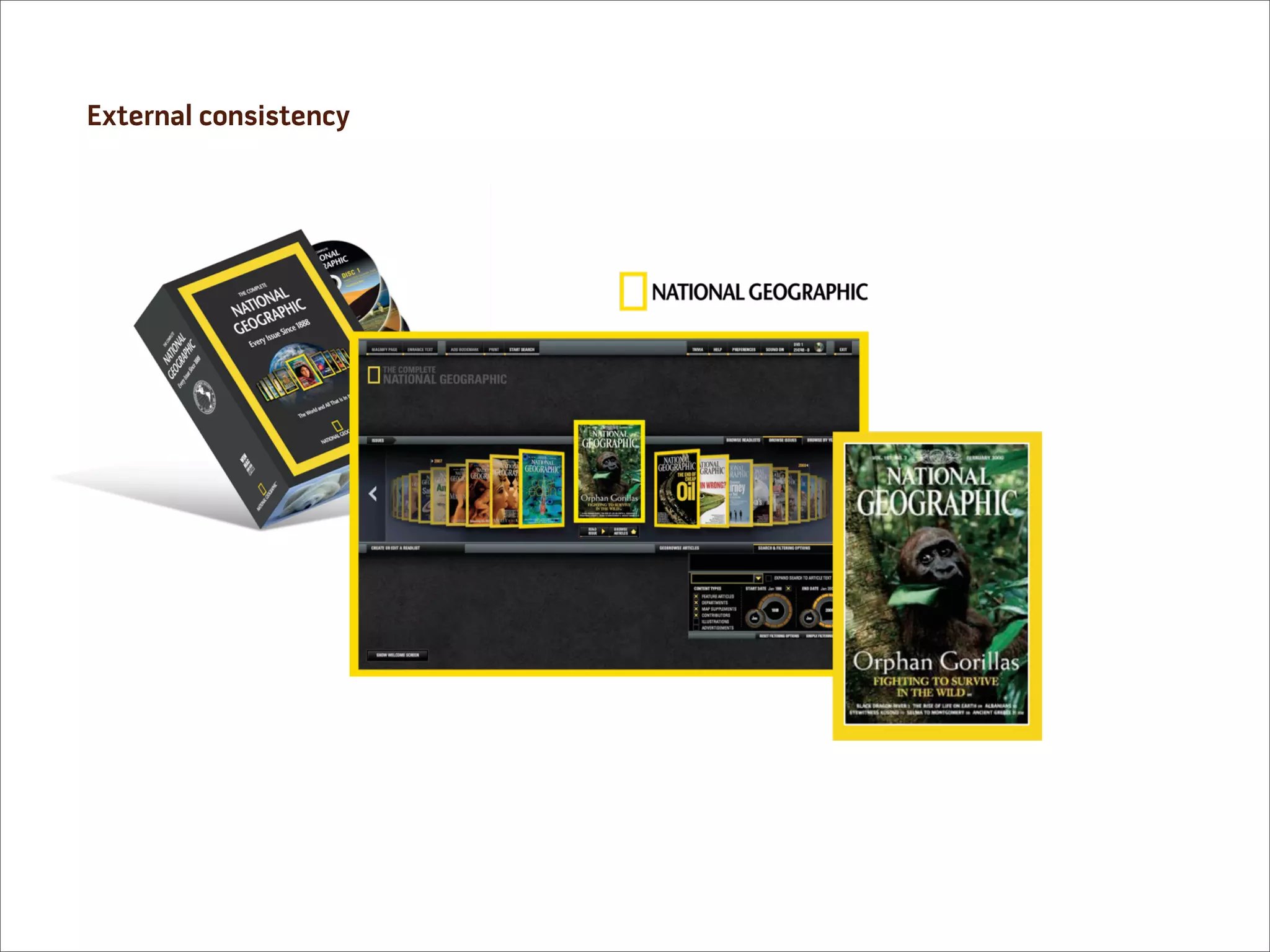 External consistency
 