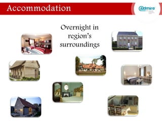 Overnight in
region’s
surroundings
 